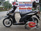 มอเตอร์ไซค์ Click-i หัวฉีด PGM-Fi สีดำเครื่องดี