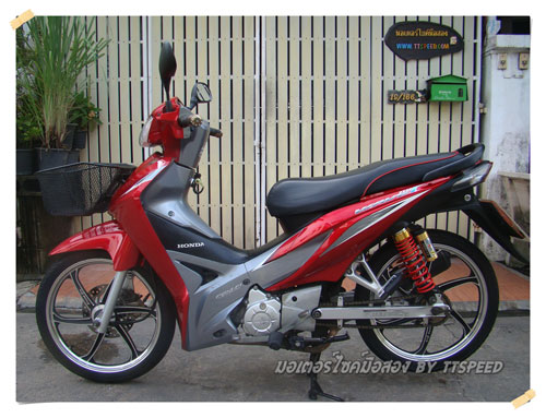 Honda Wave 110i หัวฉีด PGM-Fi สีแดง-เทา จดปี 54 | TTSPEED.COM