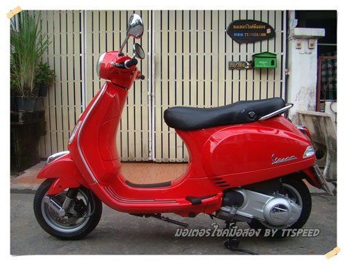 Vespa LX 125 ie หัวฉีด สีแดง จดปี 54 | TTSPEED.COM