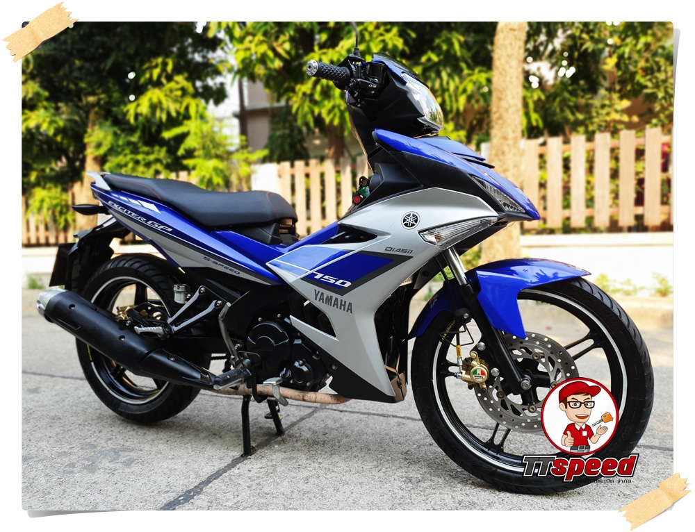 Yamaha Exciter 150 thay đổi ra sao để biến thành xe đua