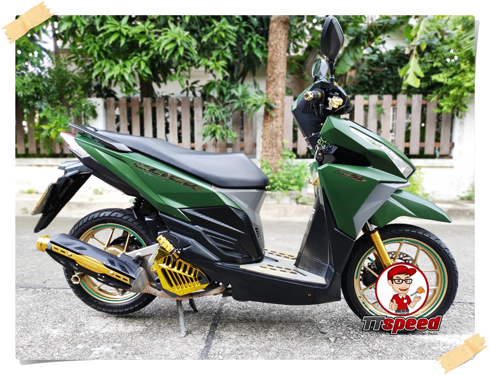 New Click 125i LED แต่งสวยจดปี 59 ผ่อนสบาย New Click 125I Led แต่งสวยจดปี 59 ผ่อนสบาย