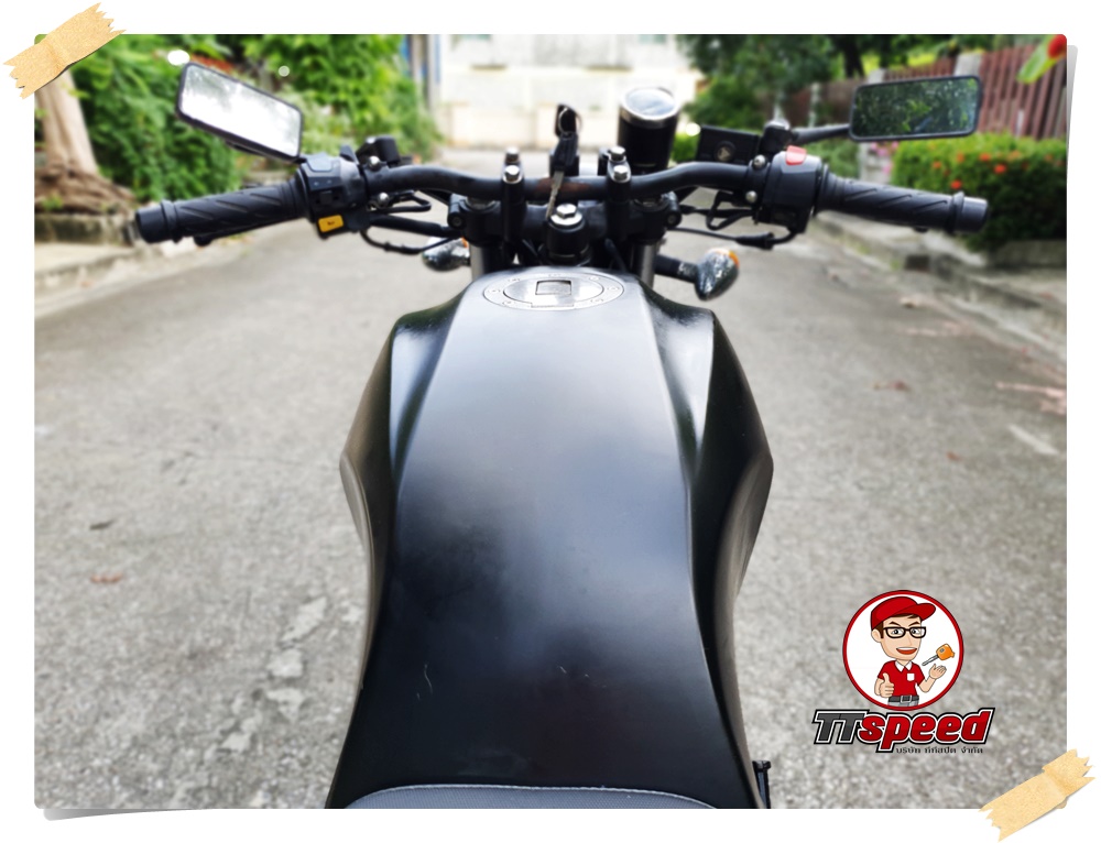 RYUKA INFINITY RK125 สีดำเครื่องเดิมปี 60 รถบ้านมือเดียว