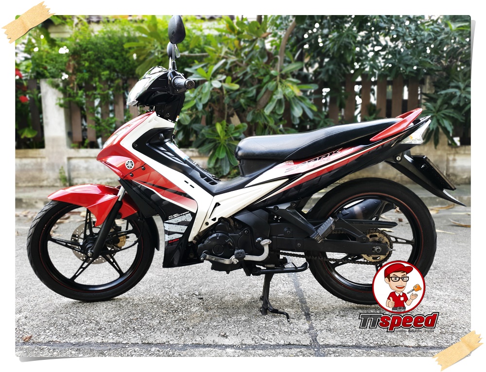 ขายสดผ่อน Yamaha Spark 135i หัวฉีดสตาร์ทมือล้อแม็กปี 58 ผ่อนได้