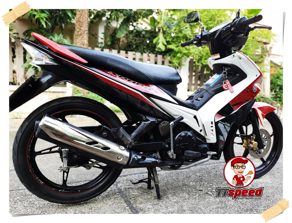 ขายสดผ่อน Yamaha Spark 135i หัวฉีดสตาร์ทมือล้อแม็กปี 58 ผ่อนได้