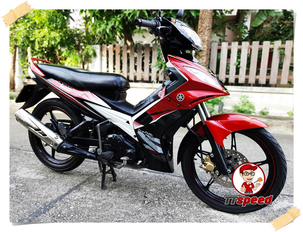 ขายสดผ่อน Yamaha Spark 135i หัวฉีดสตาร์ทมือล้อแม็กปี 58 ผ่อนได้