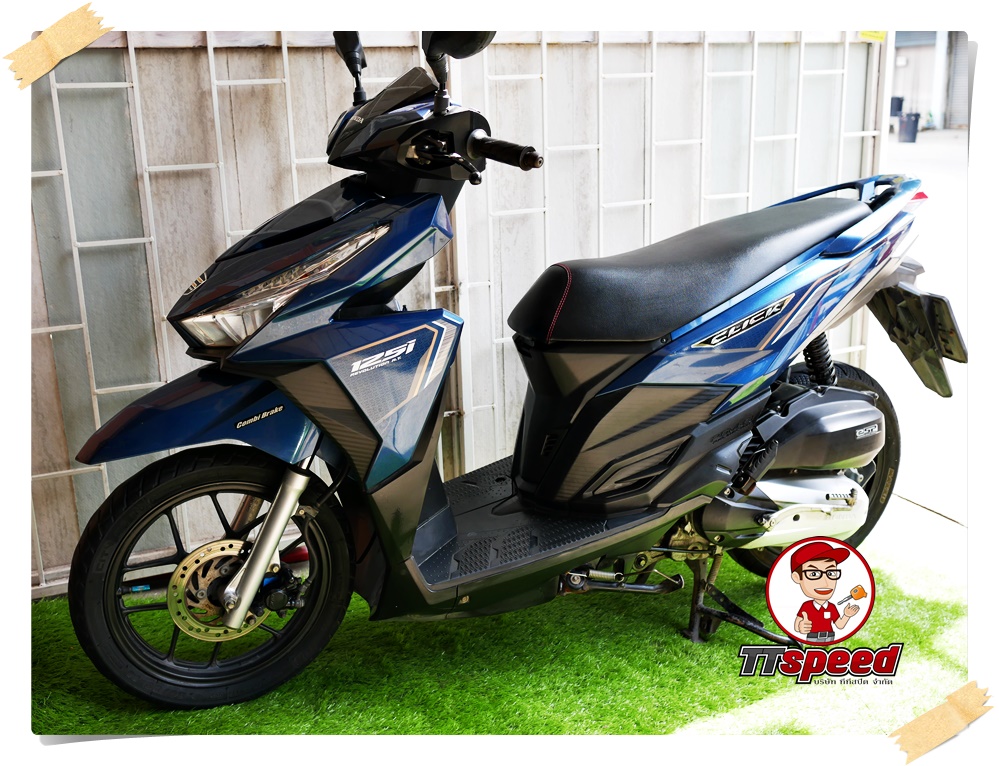 Honda Click 125i LED ล้อแม็กตัว TOP รถบ้านมือเดียวจดปี 58