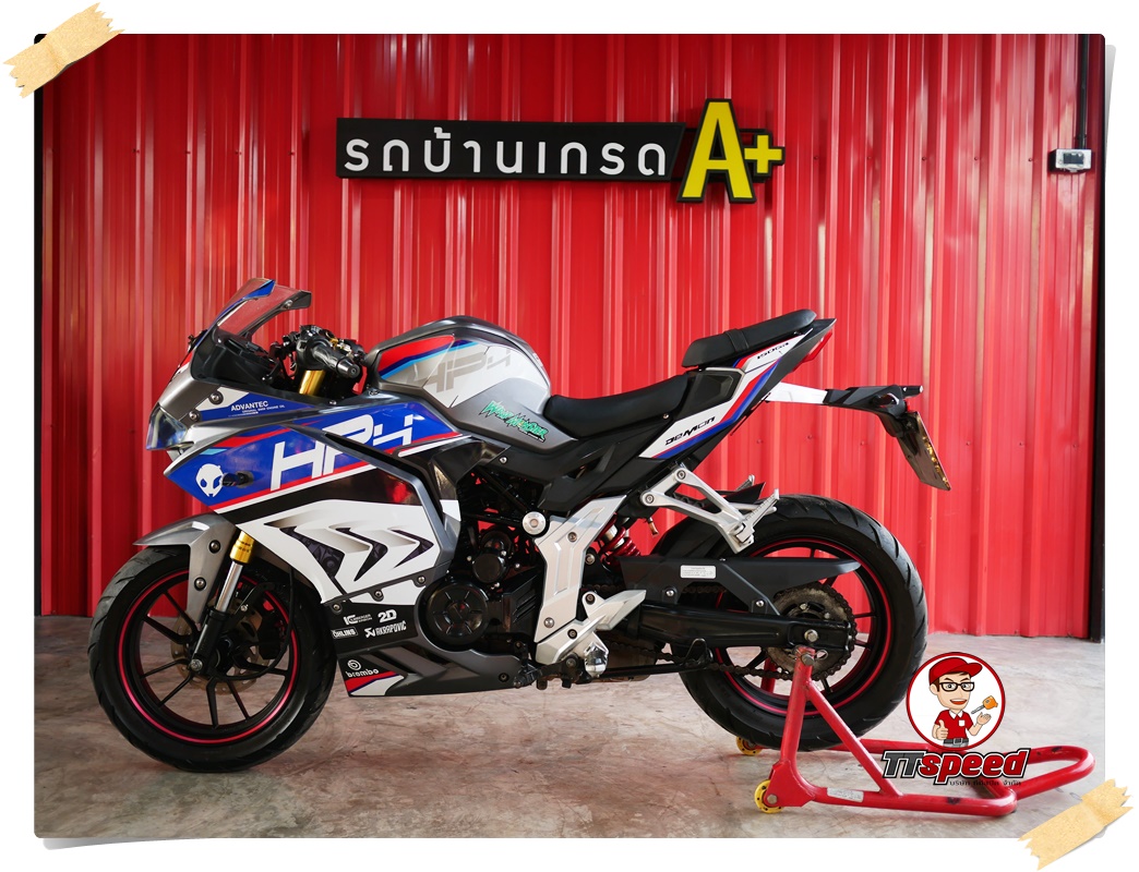 DEMON 150GR สติ๊กเกอร์แต่งทั้งคันรถบ้านปี 61