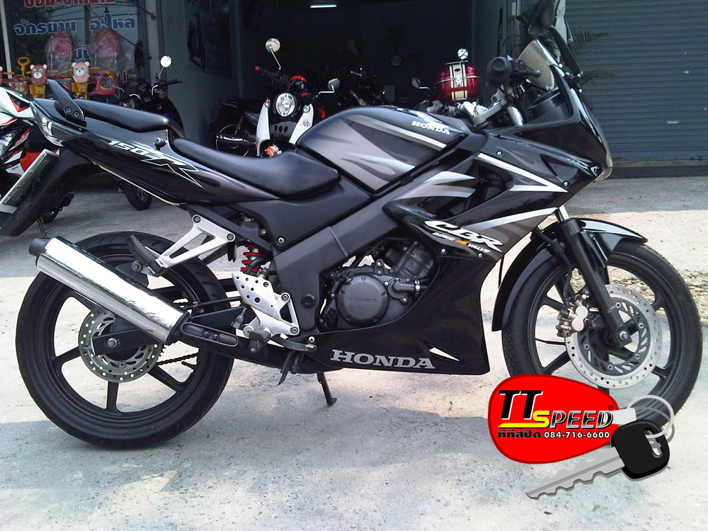 Honda CBR 150 cc. สีดำ ไร้ริ้วรอย | TTSPEED.COM