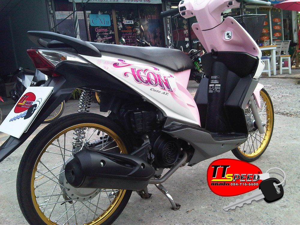 Honda มือสอง Icon 110 cc. สีชมพูหวานๆ | TTSPEED.COM