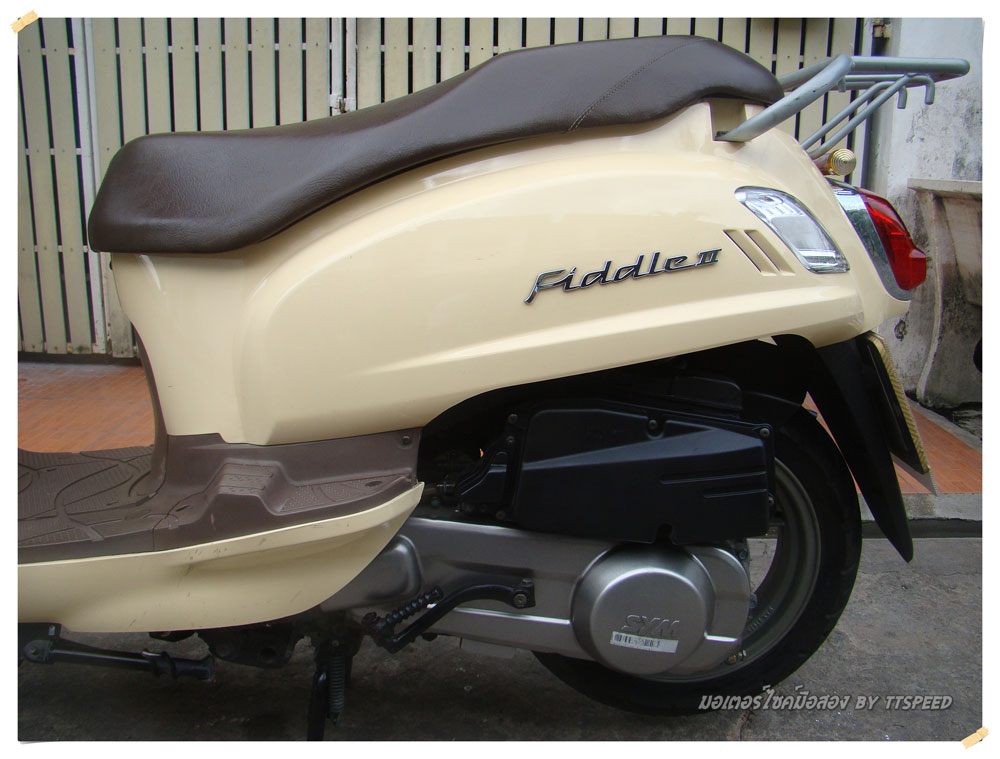Sym Fiddle Ii ทรงเหมือนเวสป้า จดปี 55 | Ttspeed.Com