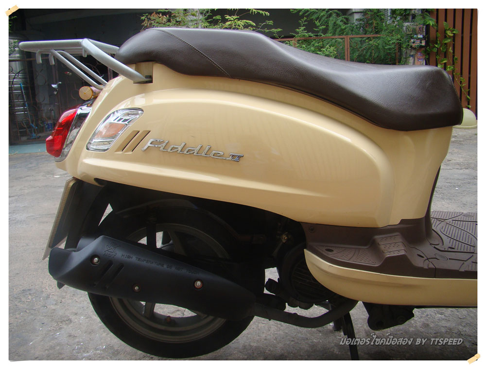 Sym Fiddle Ii ทรงเหมือนเวสป้า จดปี 55 | Ttspeed.Com