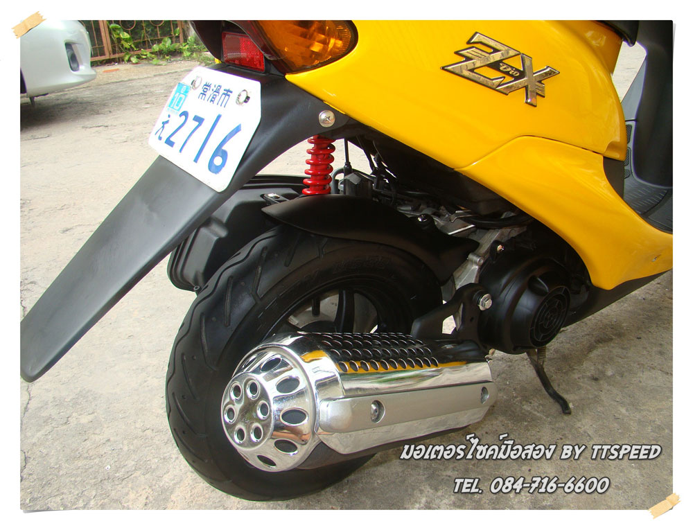 Honda Dio Zx Af 35 ส เหล อง เคร องด มาก Ttspeed Com