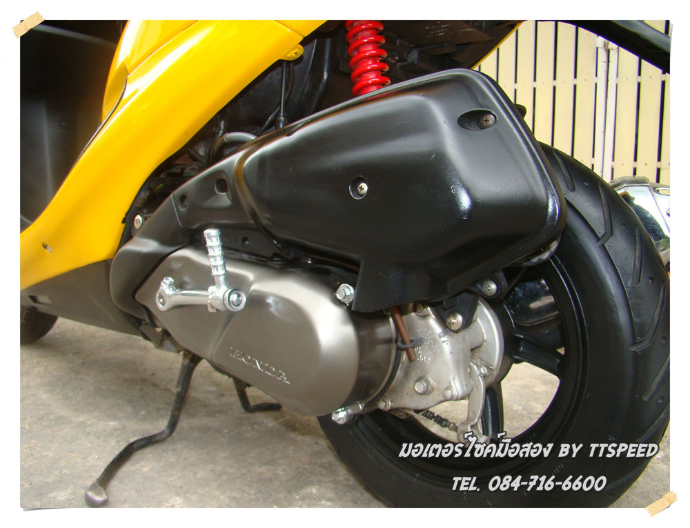 Honda Dio Zx Af 35 ส เหล อง เคร องด มาก Ttspeed Com